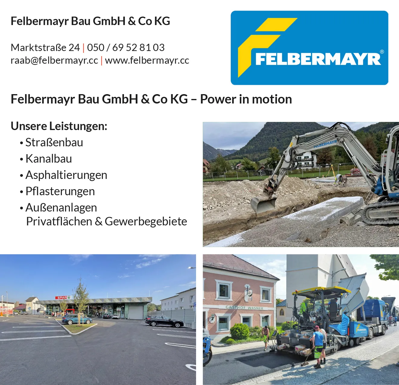 Logo Bild von Felbermayr Bau GmbH & Co KG