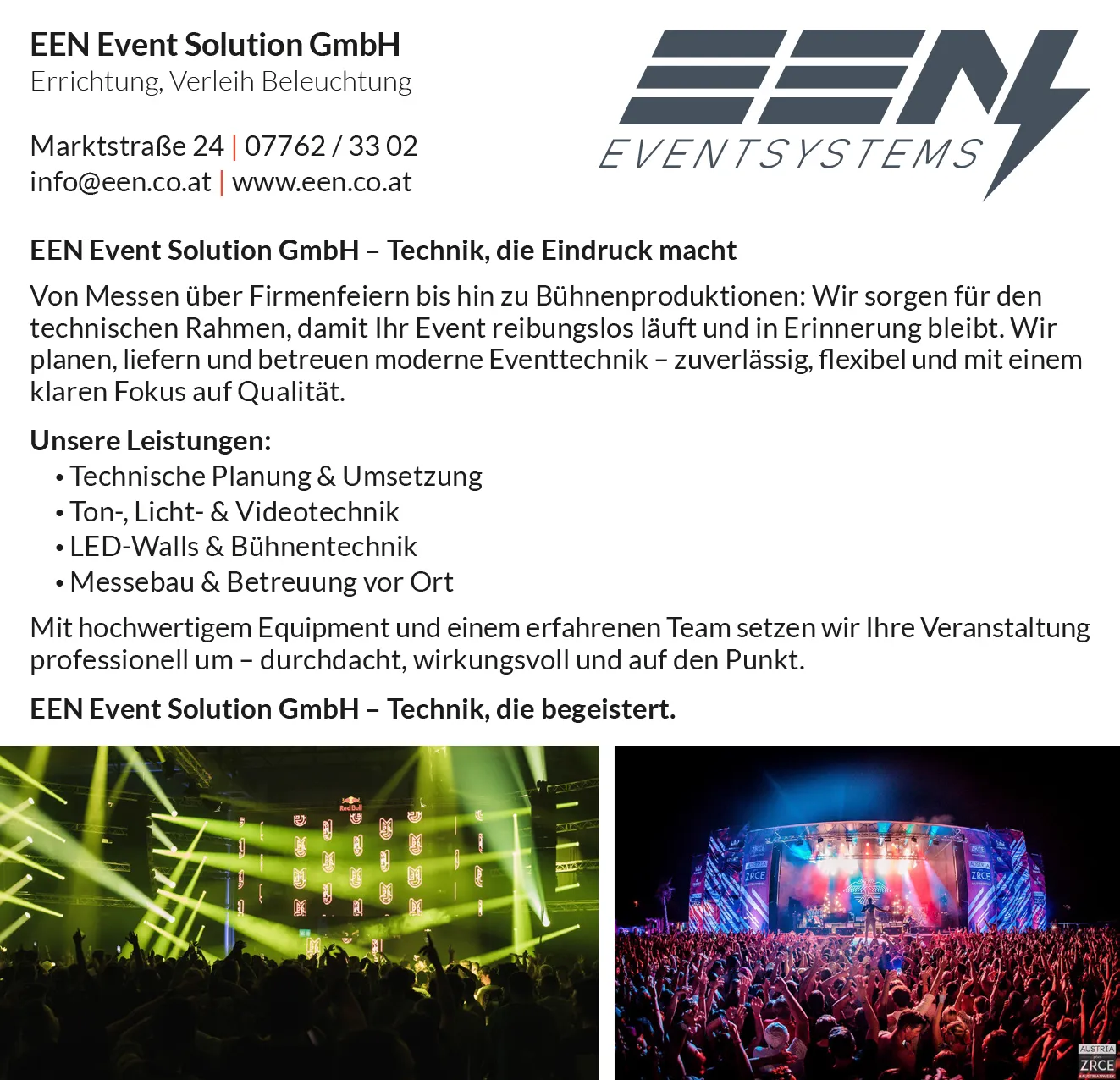 Logo Bild von EEN Event Solution GmbH