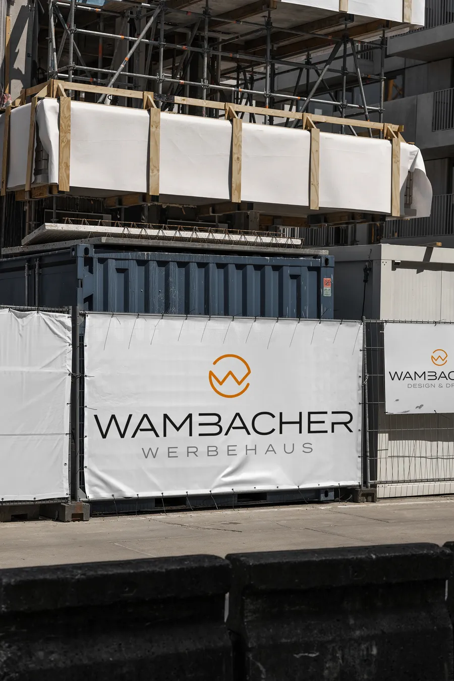 Produktbild von Bauzaunblende