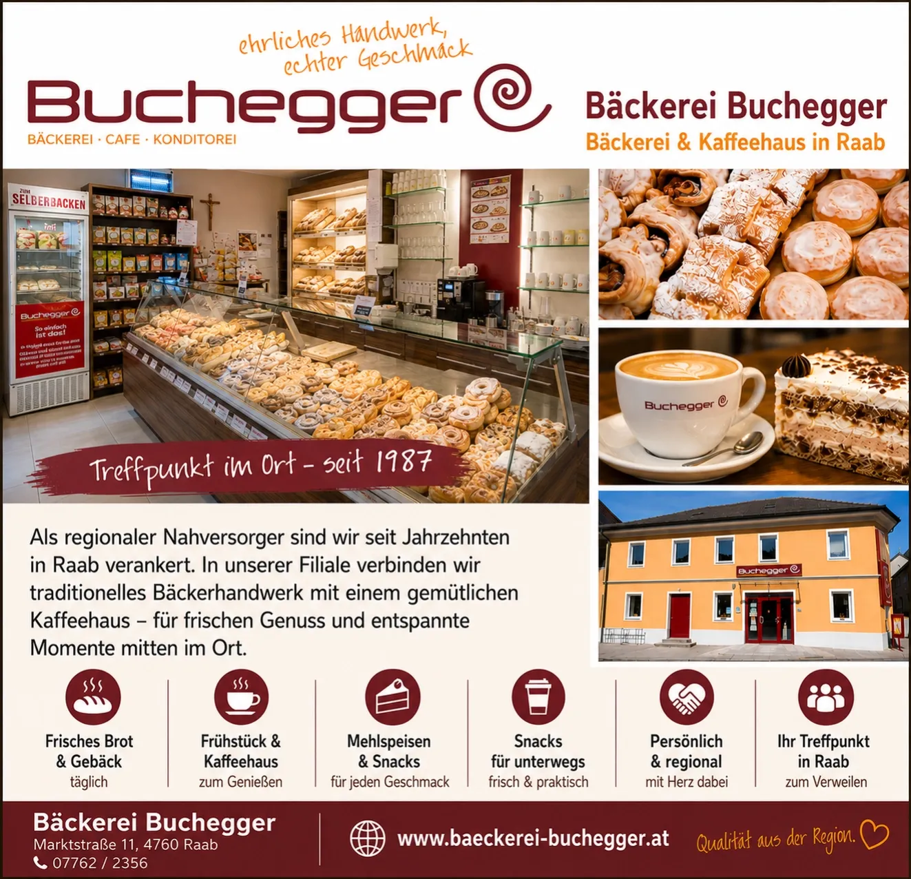 Logo Bild von Bäckerei-Café-Konditorei Buchegger GmbH