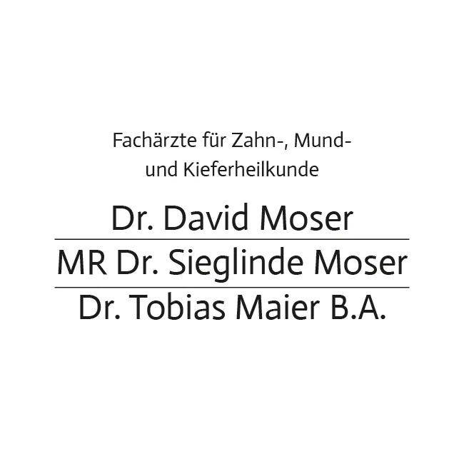 Logo Bild von Dr. David Moser, MR Dr. Sieglinde Moser, Dr. Tobias Maier